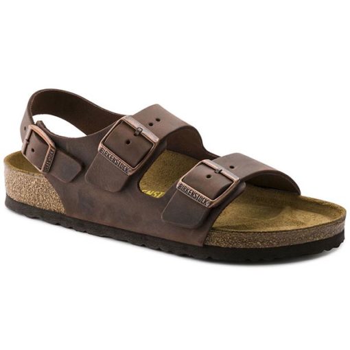 Birkenstock Milano Habana Oiled Leather