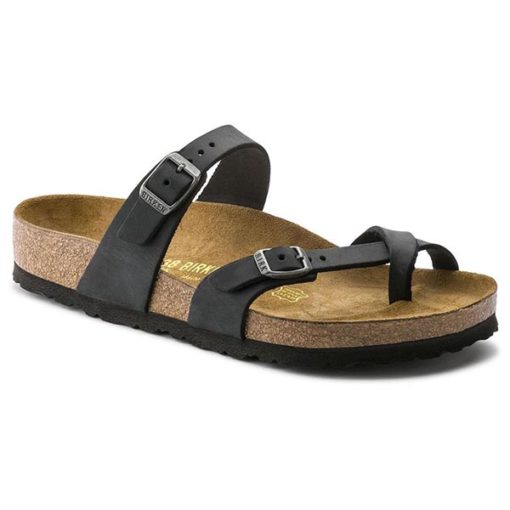 Birkenstock Women's Mayari Black Oiled Leather