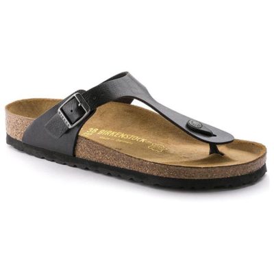 Birkenstock Gizeh Graceful Licorice Birko-Flor