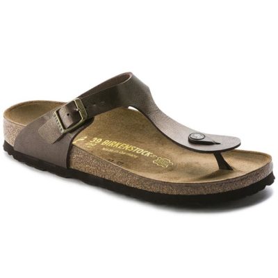 Birkenstock Women's Gizeh Toffee Birko-Flor