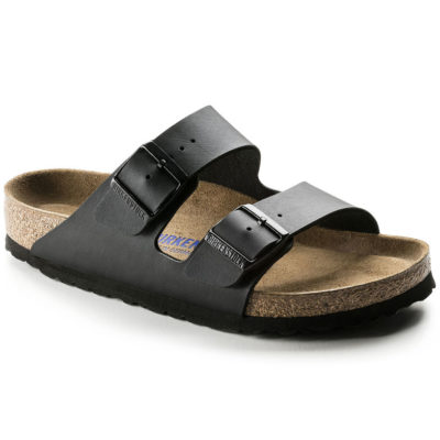 Birkenstock Arizona Soft-Footbed Black Birko-Flor