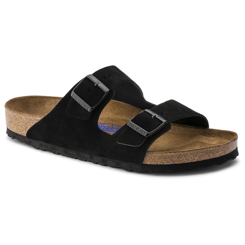 birkenstock suede soft footbed