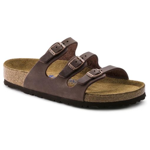 Birkenstock Florida Soft-Footbed Habana Oiled Leather