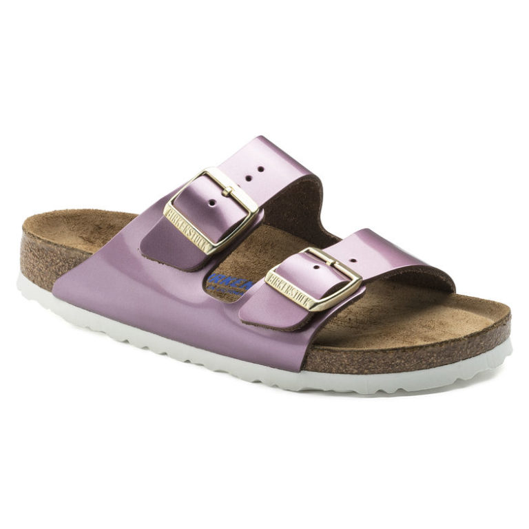 birkenstock arizona soft footbed lavender