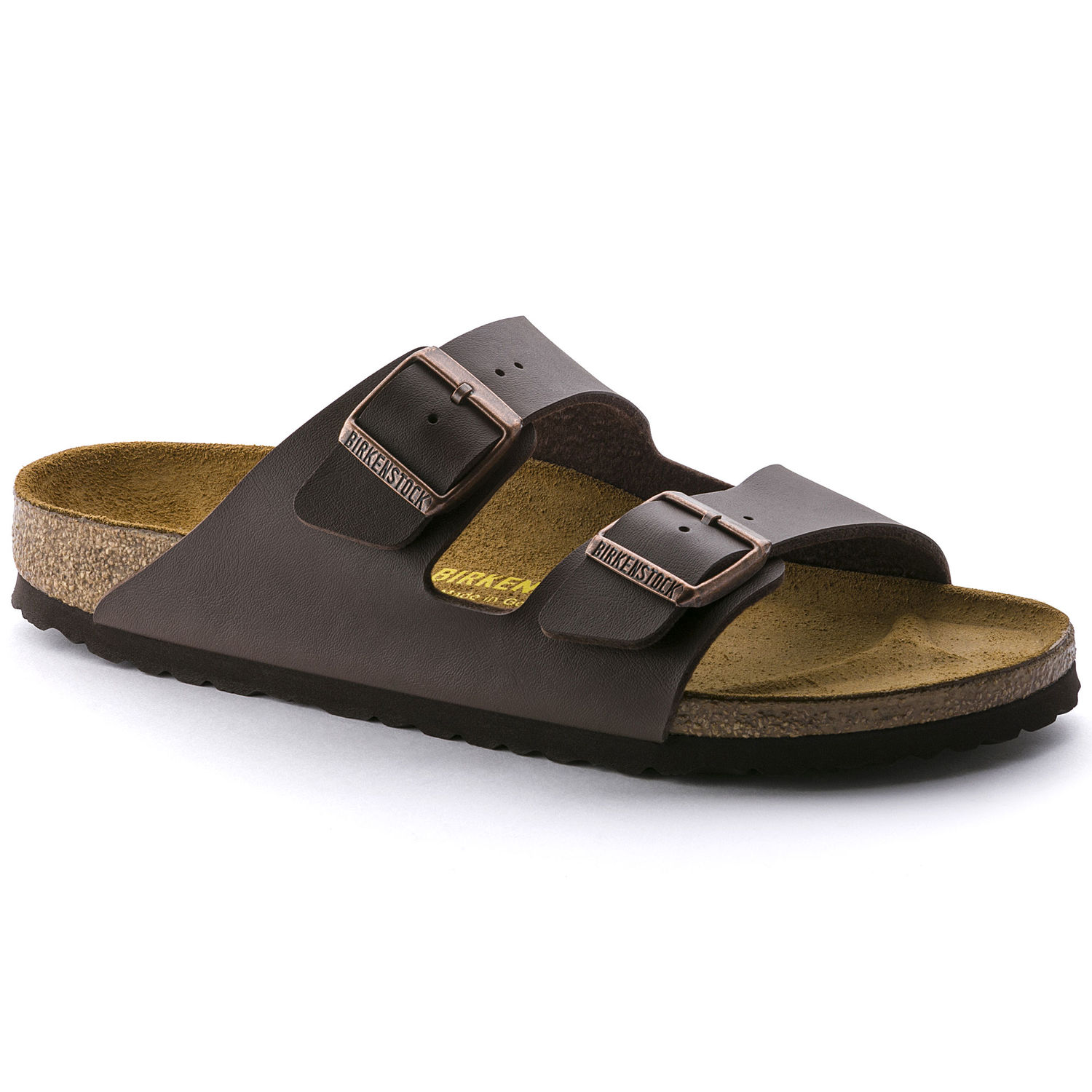 birkenstock three strap brown