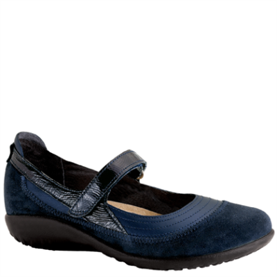 Kirei Polar Sea/Blue Suede/Navy Patent Leather Medium