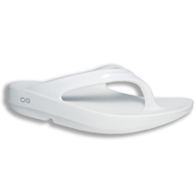 Oofos OOlala Sandal White