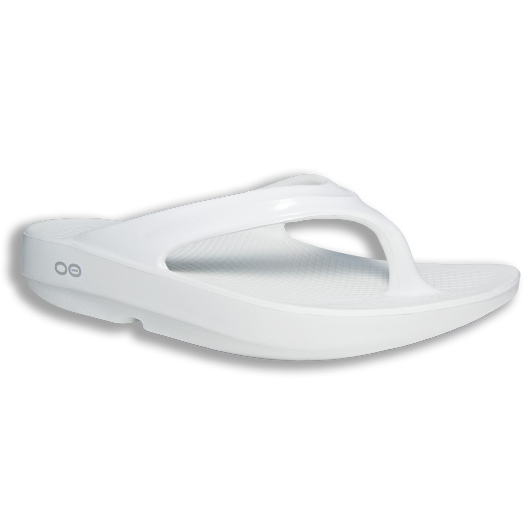 Oofos OOlala Sandal White | Birkenstock & More