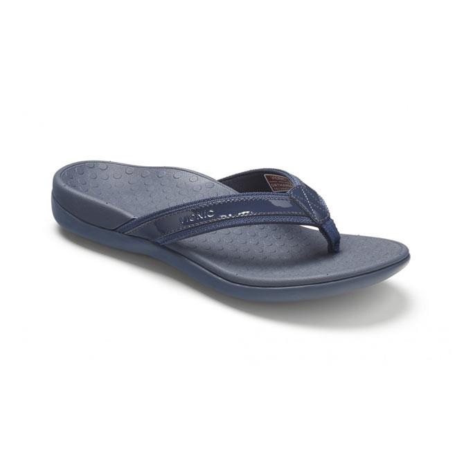 Vionic Women's Tide II Post Sandal Navy | Birkenstock & More