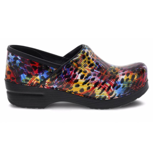 Dansko Women's Professional Clog Paint Storm Patent