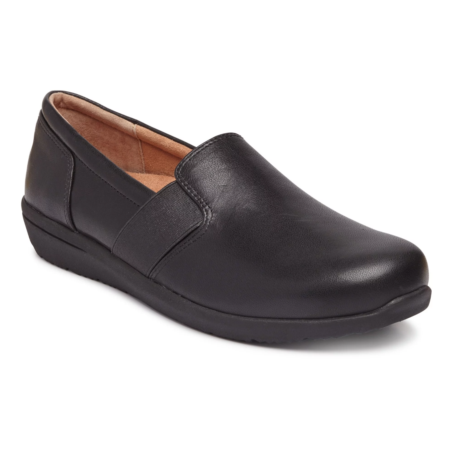 vionic black slip on