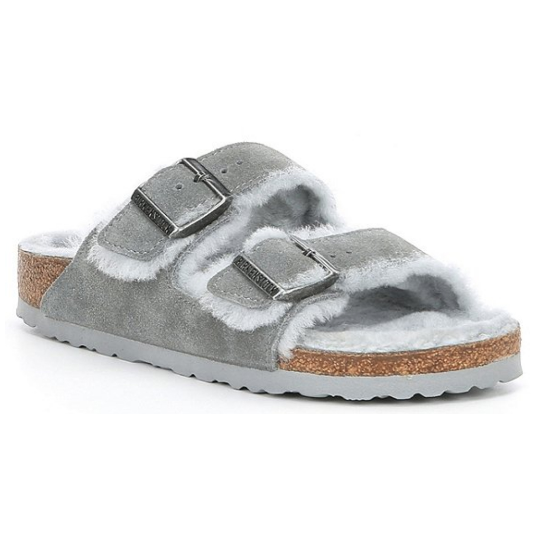 grey birkenstock womens
