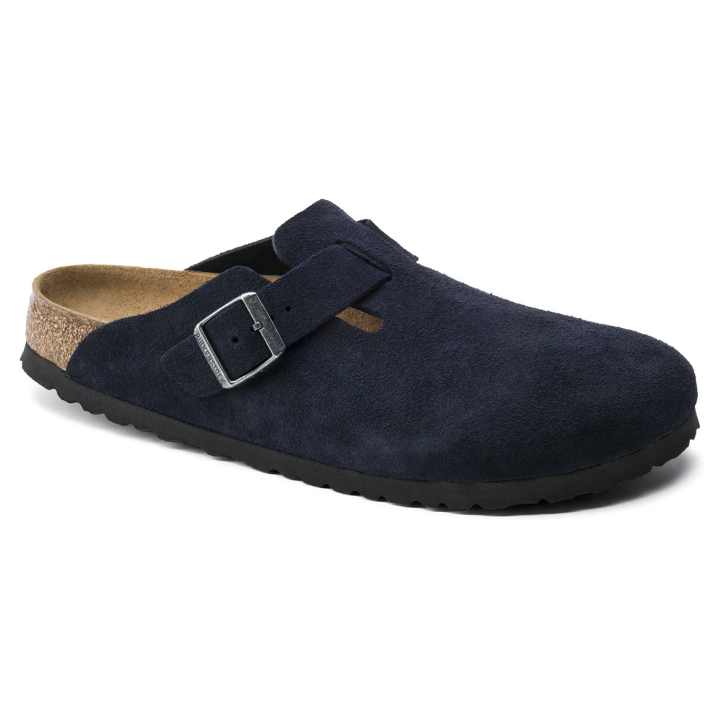 Birkenstock Boston Soft-Footbed Night Suede Leather | Birkenstock & More