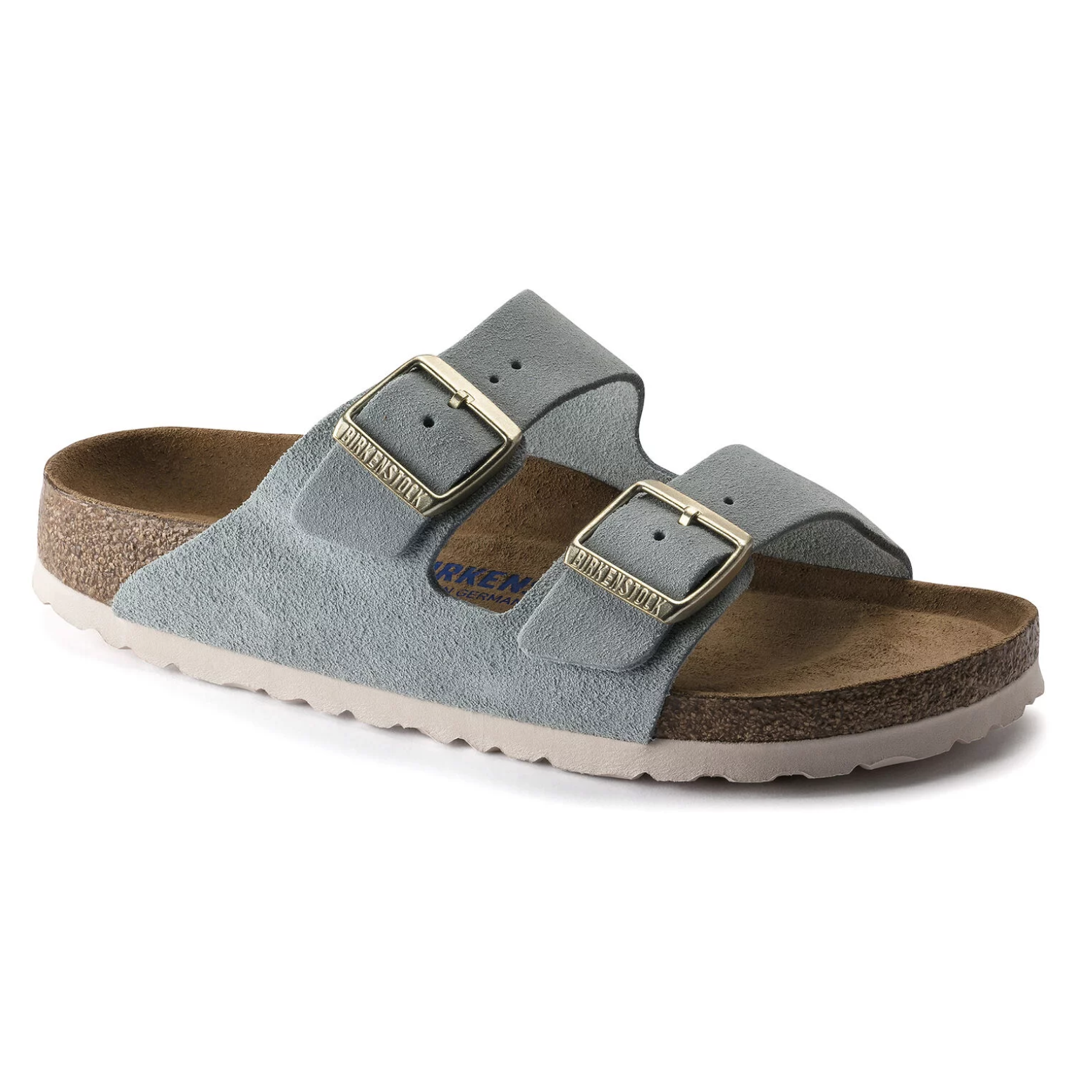 Birkenstock Arizona Soft-Footbed Suede Leather Light Blue | Birkenstock