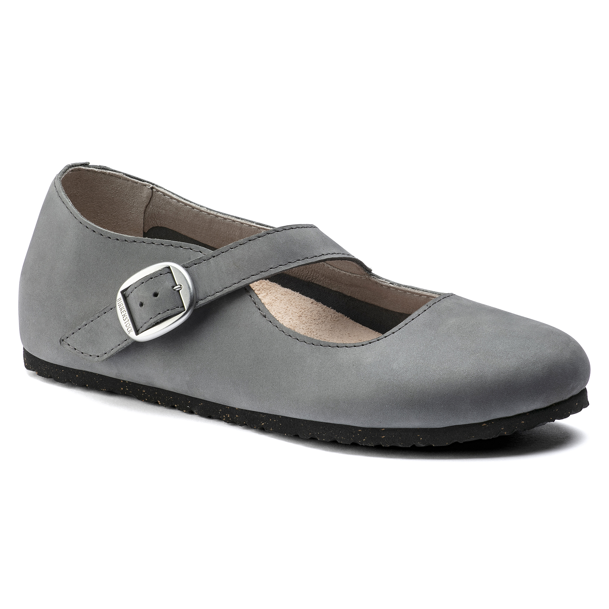 Birkenstock Women's Tracy Nubuck Leather Grey | Birkenstock & More