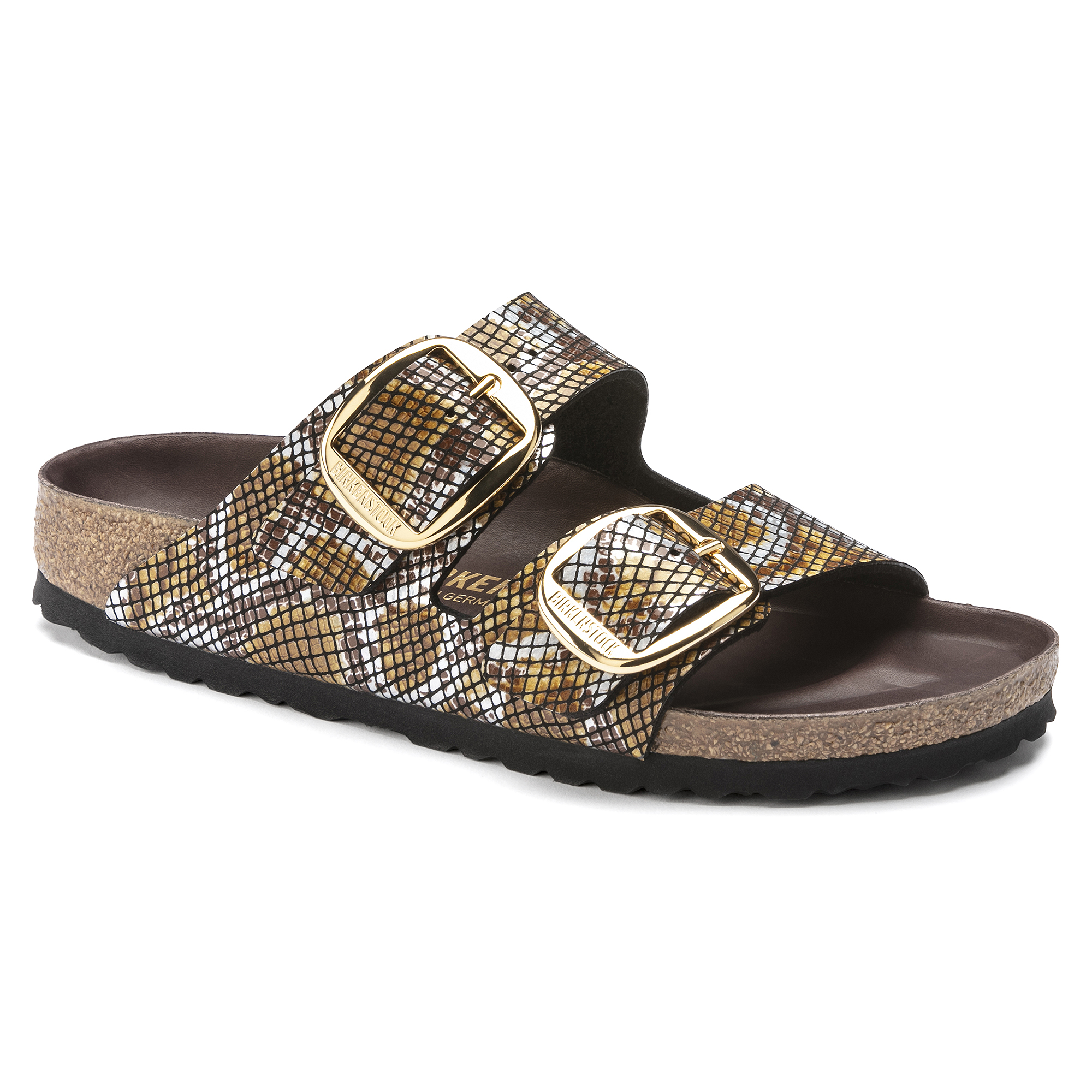 birkenstock arizona python