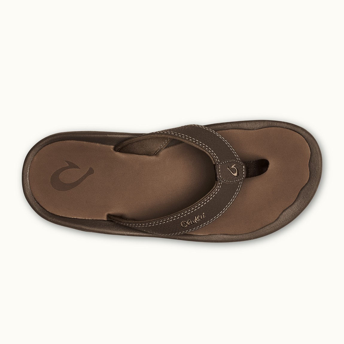 Olukai Men's Ohana Sandal Dark Brown Leather | Birkenstock  More
