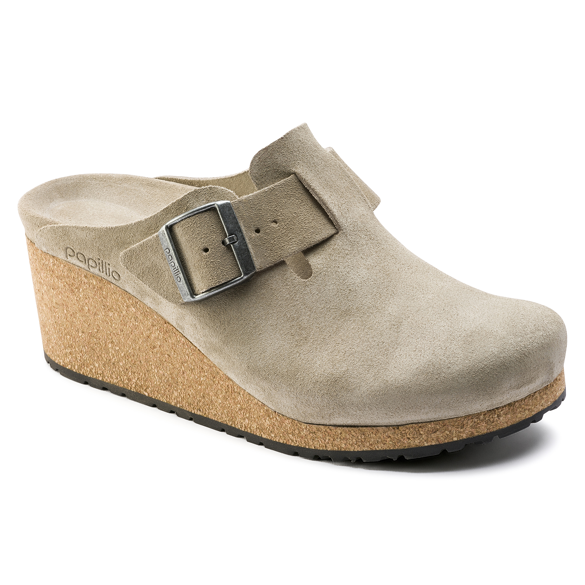 birkenstocks suede taupe