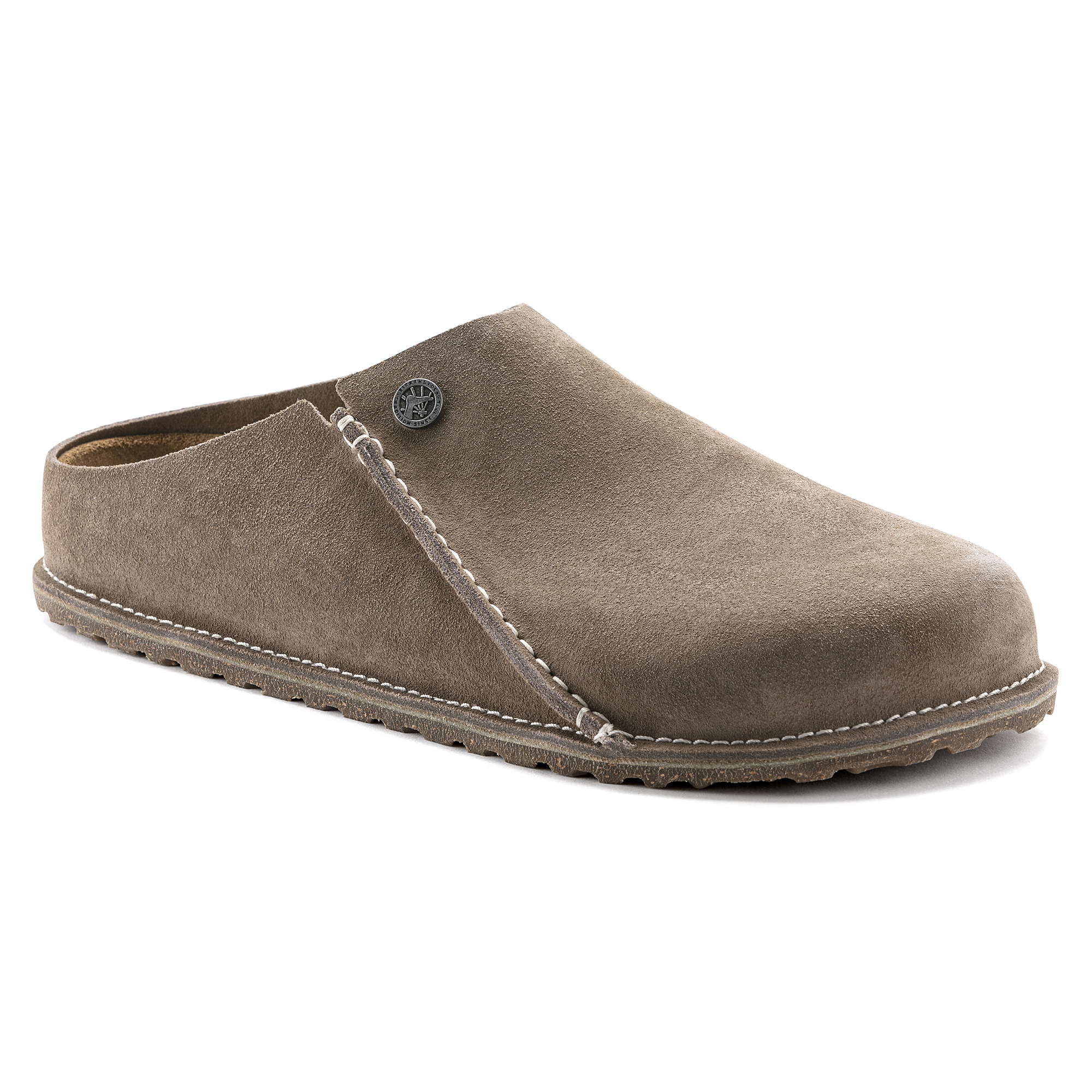 Grey leather birkenstocks on sale